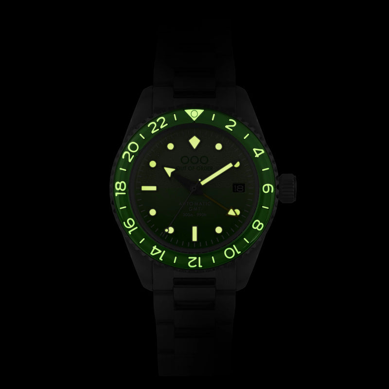 MIDORI AUTOMATIC GMT - ULTRA BRUSHED